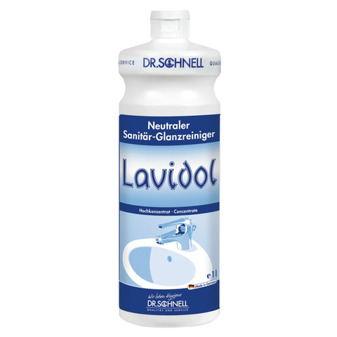 LAVIDOL Neutraler Sanitär- und Glanzreiniger für Wände und Inventar Dr. Schnell