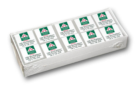 Deckgläser ungeschliffen Heinz Herenz