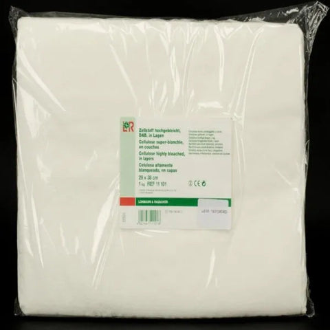 Zellstoff ungebleicht, Lagen, 20x20cm, 5kg Lohmann & Rauscher