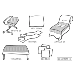 Foliodrape Extr.Bilateral Set P6 F Hartmann