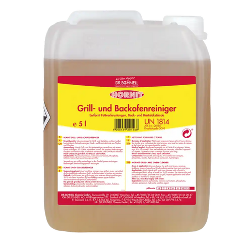 HORNIT GRILL- & BACKOFENREINIGER Kanister 5 Liter Dr. Schnell