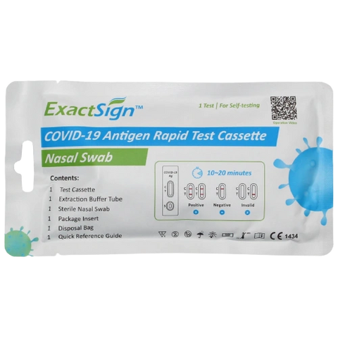 ExactSign Antigen Selbsttest 1er - Softpackung (MHD 7/24) ExactSign