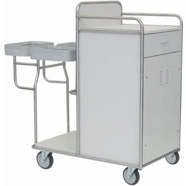 Stationswagen mit koppelbarem 3-fach Sammler, 1 Schublade Novocal