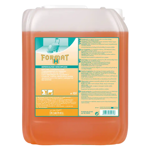 FORMAT H Wischpflege, seifenhaltig für den Einsatz im Scheuersaugautomat Dr. Schnell
