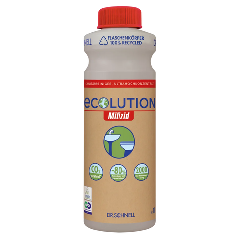 ECOLUTION MILIZID ULTRAHOCHKONZENTRAT Flasche SAFE 1 Liter Dr. Schnell
