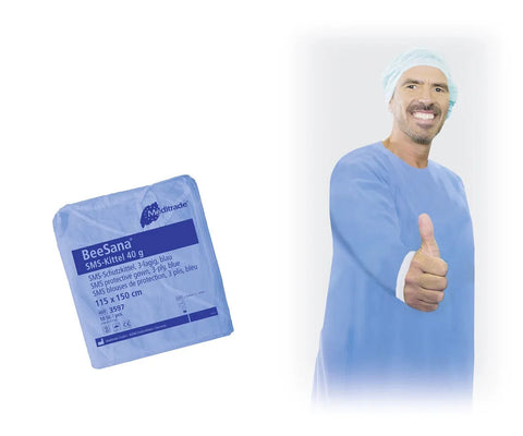 BeeSana® SMS-Kittel 40 g, extrastarker Schutz Meditrade