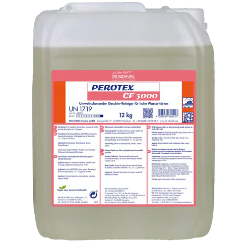 PEROTEX CF 3000 umweltschonender Geschirrreiniger für hohe Wasserhärten Dr. Schnell