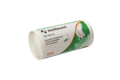 Deiss FIRST PLUS Müllbeutel aus LDPE 630 x 850 mm, mit Sternnahtboden Deiss