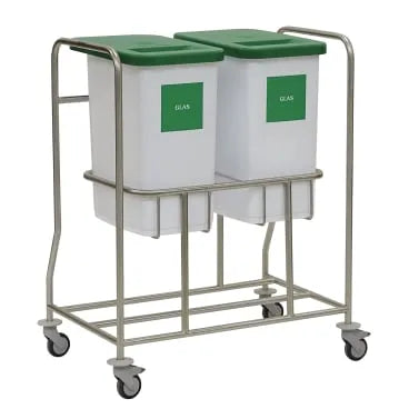 2-fach Sammler mit 2 Behältern Novocal