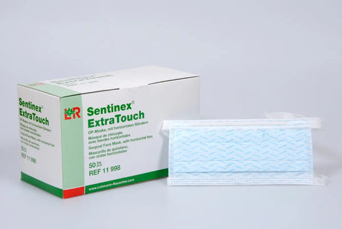 Sentinex ExtraTouch OP-Maske unsteril, 50 Stk, zum Binden