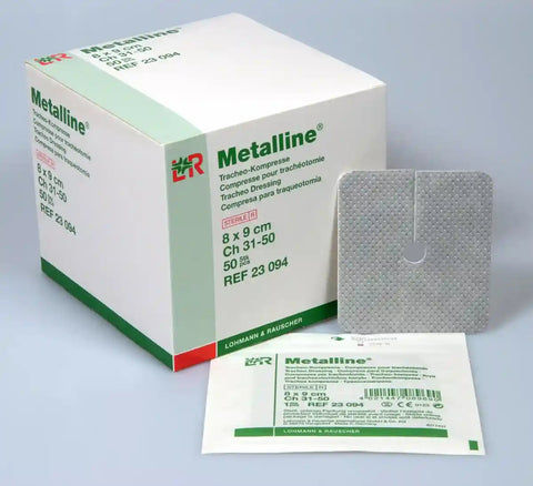 Metalline Tracheo-Kompresse steril - 50 Stück Lohmann & Rauscher
