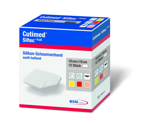 Cutimed® Siltec® Plus Schaumverband