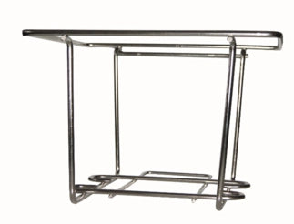 Kanisterwandhalter aus Edelstahl, 210x235x175xmm Dr. Schnell