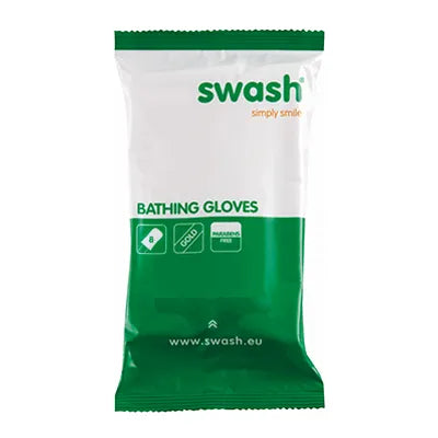 Swash® Bathing Gloves, parfümiert Orange, 8er-Packung 14x22 Arion Slide Solutions