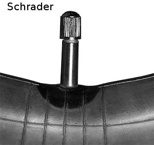 25" x 3/4" (20-559) Schlauch, Schwalbe, gerades Autoventil Mobilex