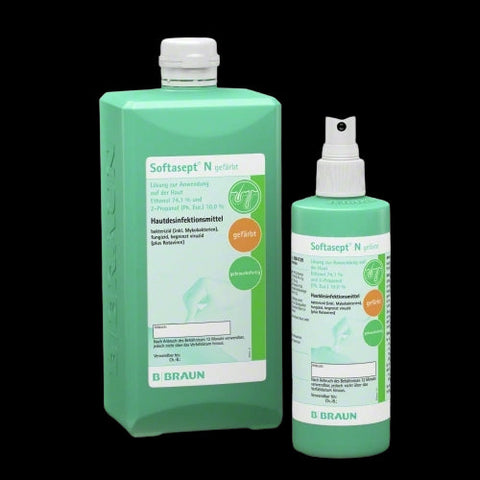 Softasept N gefärbt alkoholisches Hautdesinfektionsmittel B. Braun