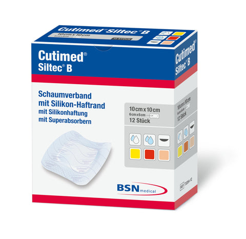 Cutimed® Siltec® B Schaumverband