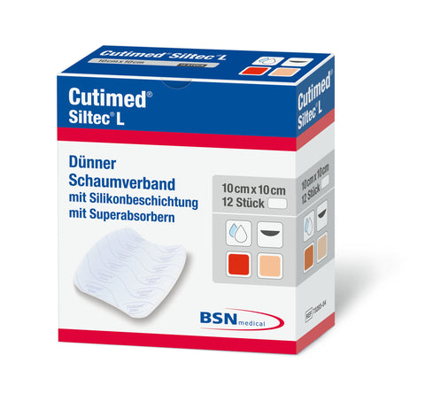 Cutimed® Siltec® L Schaumverband