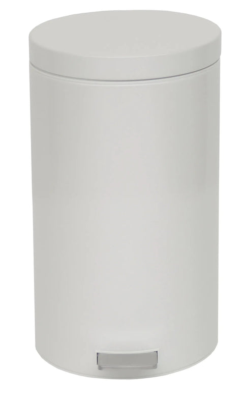 Tretabfalleimer, weiß beschichtet, 5 l Novocal