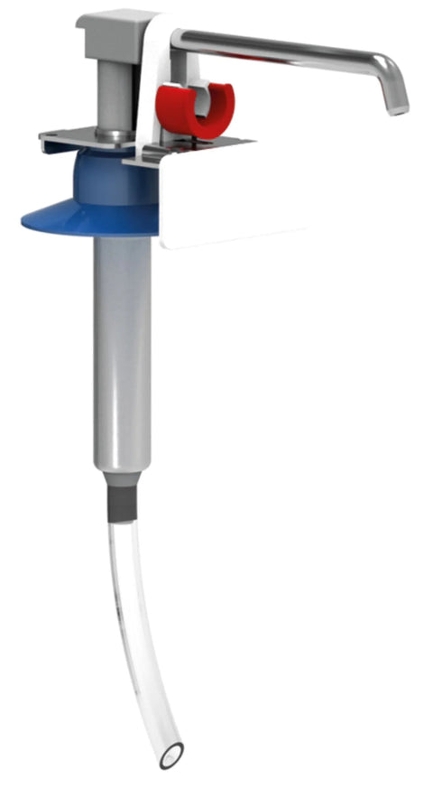 Edelstahlpumpe mit Dosierbegrenzer für 500 ml DMS Novocal