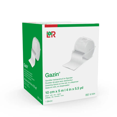 Gazin Verbandmull gerollt 4-fach gelegt Lohmann & Rauscher