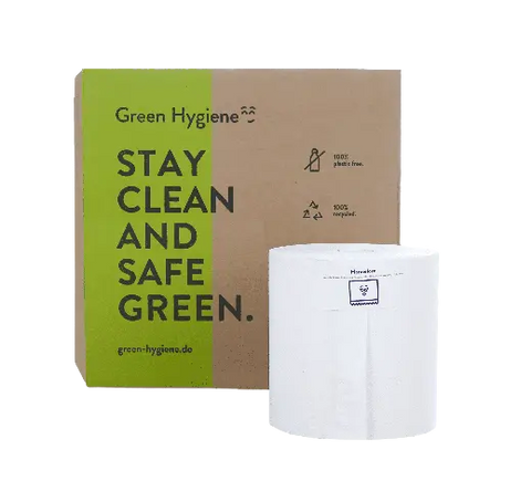 Green Hygiene® HANNELORE Handtuchrollen für Spender 150 m, 2-lagig Green Hygiene
