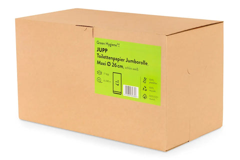 Green Hygiene® JUPP Jumbo-Toilettenpapier 2-lagig, 380 m Green Hygiene