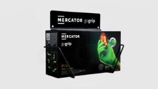 Handschuhhalterung für GoGrip - Schwarz MercatorMedical