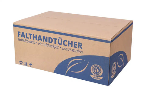 Falthandtücher V-falz, 1-lagig, Grün Huchtemeier Papier