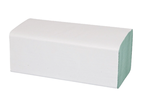 Falthandtücher V-falz, 1-lagig, Grün Huchtemeier Papier