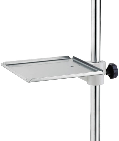 Ablageplatte eckig, Edelstahl Novocal