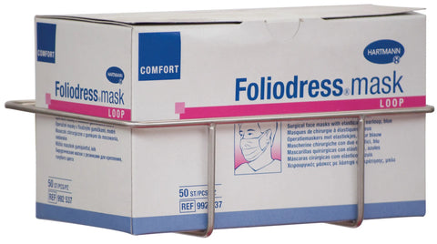 Mundschutzboxhalterung, Edelstahl, Stationswagen Novocal