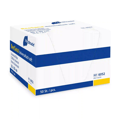 Universaltuch, 30 x 30 cm, weiß (dickere Qualität) Meditrade