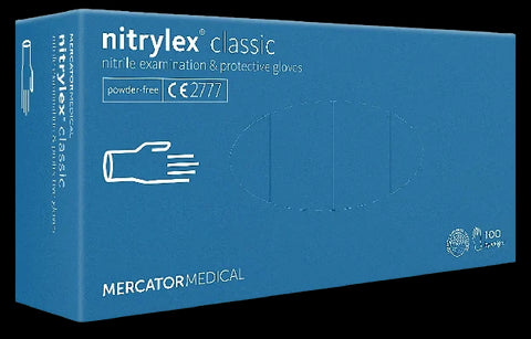 Mercator Nitrylex Classic-Nitril Handschuh Weiß