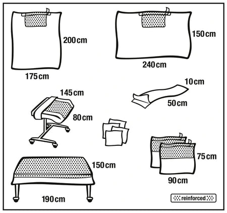 Foliodrape Protect Plus Universal-/Pädiatrie-Set II Hartmann