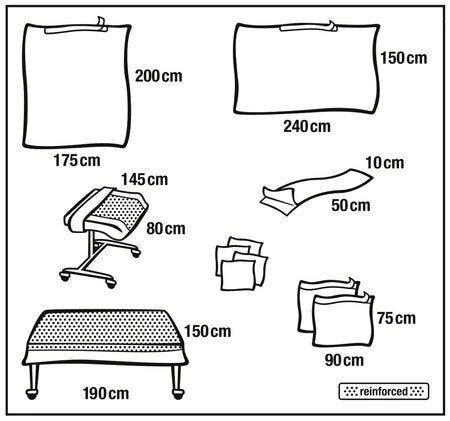 Foliodrape Protect Universal-/Pädiatrie-Set I Hartmann