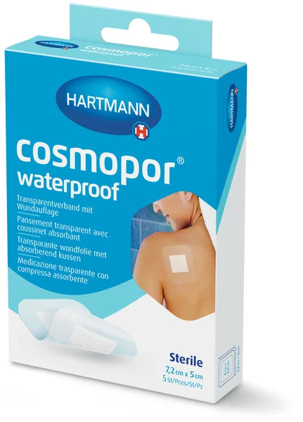 Cosmopor waterproof Selbsthaftender Wundverband, steril, Hartmann