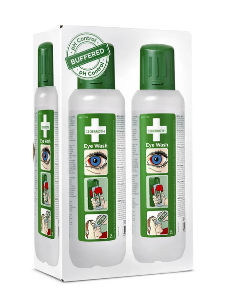 Augenspülflaschen 2 x 500ml Cederroth