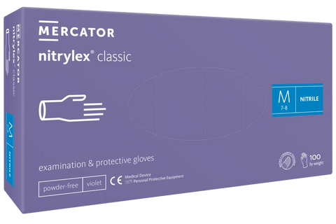 Mercator nitrylex classic violet a100 MercatorMedical