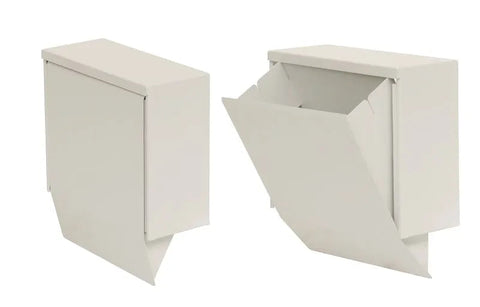 Abfallbehälter SLIDE, 15 l pulverbeschichtet Novocal