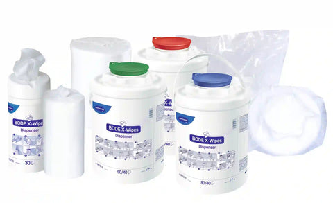 BODE X-Wipes Vliesrollen - basic, (90 Tuch) Hartmann