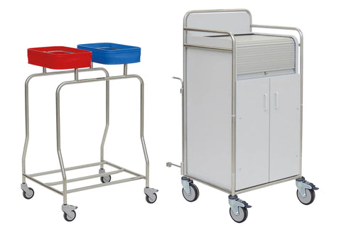 Stationswagen mit koppelbarem 2-fach Sammler Novocal