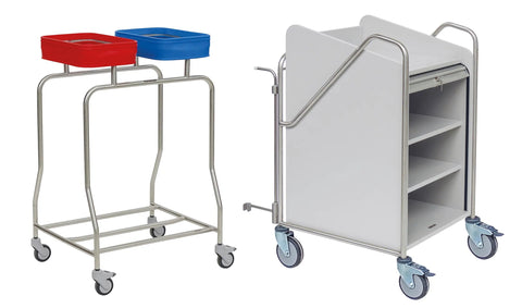 Stationswagen mit koppelbarem 2-fach Sammler Novocal