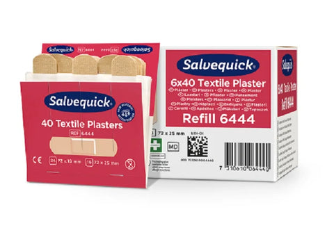 Salvequick Textilpflaster elastisch / Nachfüllpackung Cederroth