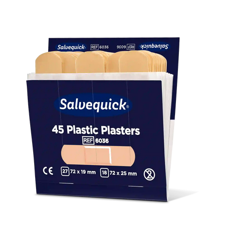 Salvequick wasserabweisende Pflaster / Nachfüllpackung Cederroth