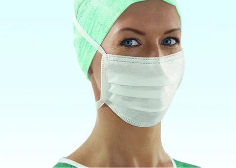 Sentinex SuperSoft OP-Maske unsteril, 50 Stk, zum Binden Lohmann & Rauscher