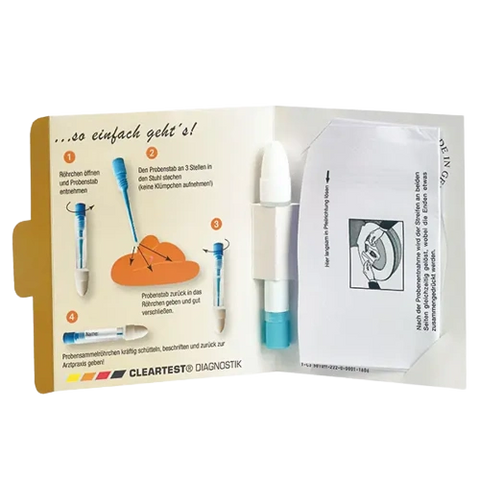 Cleartest Humanofecal Stuhltest servoprax