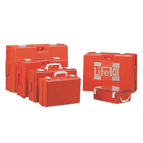 LifeBOX Notfallkoffer Coronado leer orange, Kunststoff 46x36x22cm