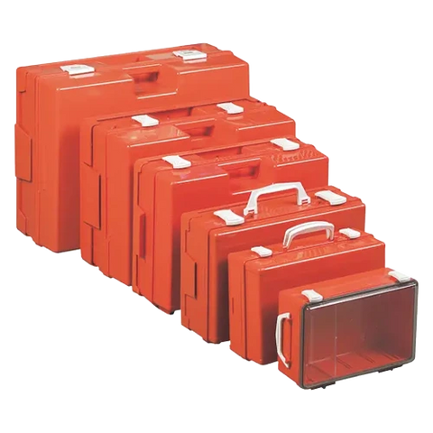 LifeBOX Notfallkoffer Coronado leer orange, Kunststoff 46x36x22cm servoprax