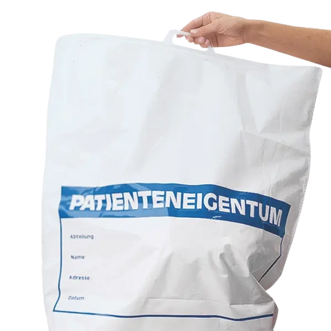 Patienten Tragetaschen "Patienteneigentum"